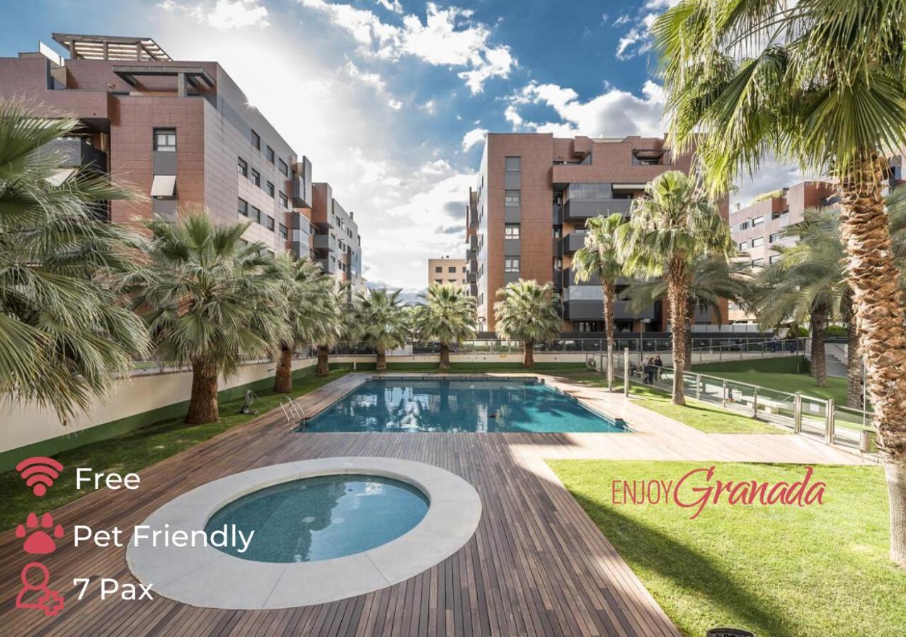 Enjoygranada Emir 3A - Piscina, Gym & Parking 아파트 외부 사진